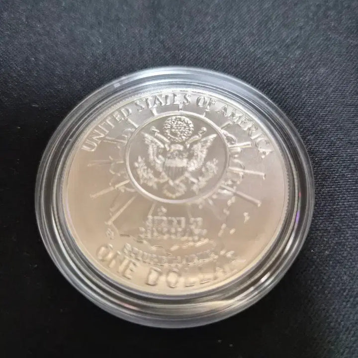 [BUNJANG] 1991 Mount Rushmore Silver Dollar Coin / 1991년 미국 마운트 러시모어 1달러 은화