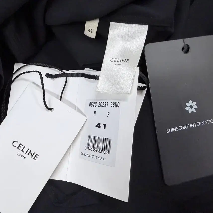 [BUNJANG] Celine Viscose Black Shirt / 셀린느 비스코스 블랙 셔츠
