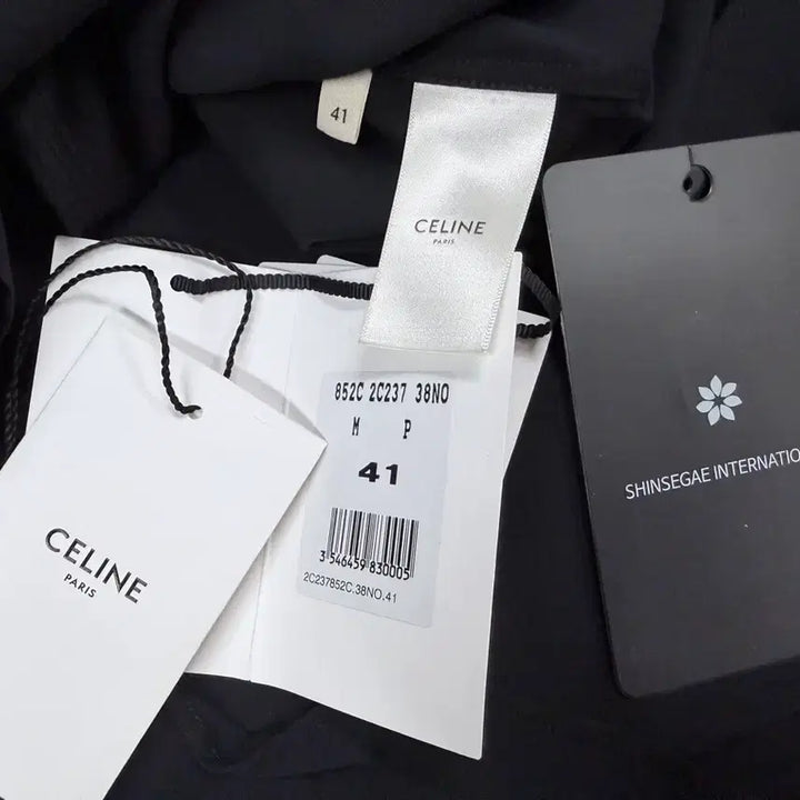 [BUNJANG] Celine Viscose Black Shirt / 셀린느 비스코스 블랙 셔츠