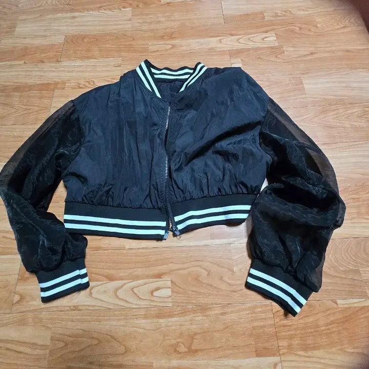 [BUNJANG] Mesh Sleeve Zip-Up Windbreaker / 바람막이 팔부분망사 집업