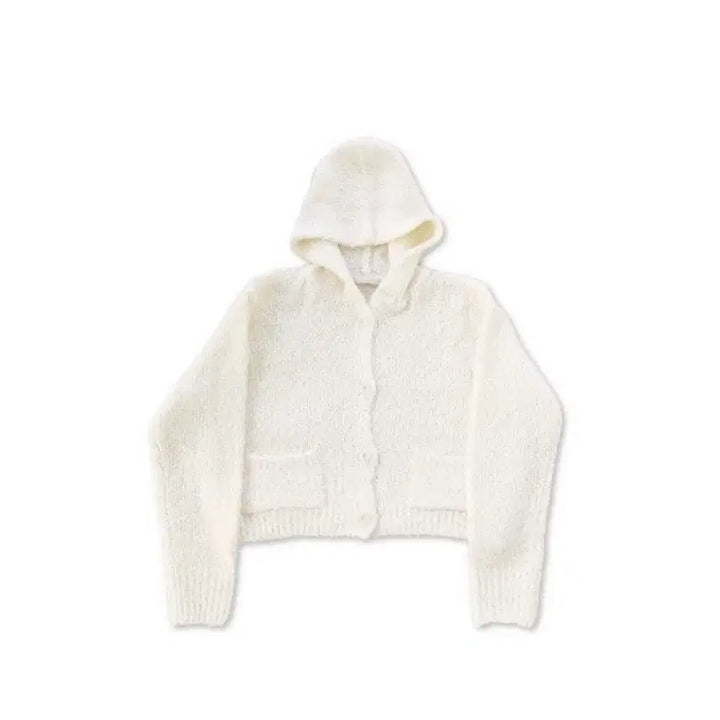 [BUNJANG] Lazy Shop Rothy Knit Hooded Cardigan / 레이지샵 로티 니트 후드 가디건