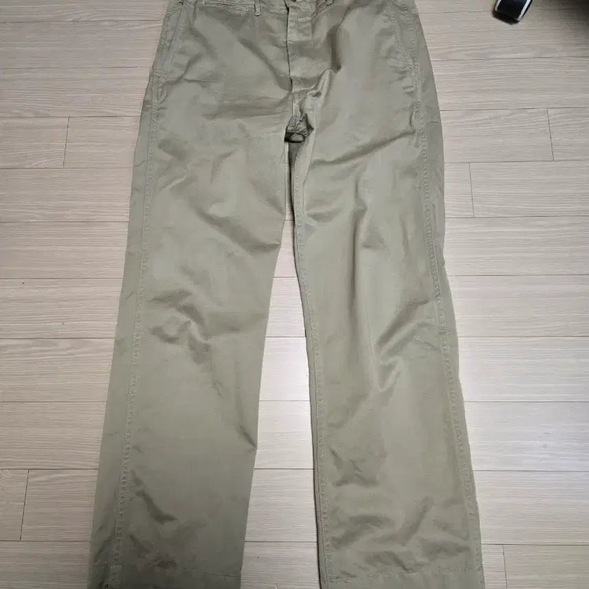 [SOLD OUT] 버즈릭슨 치노 팬츠 33 모드맨 별주 카키