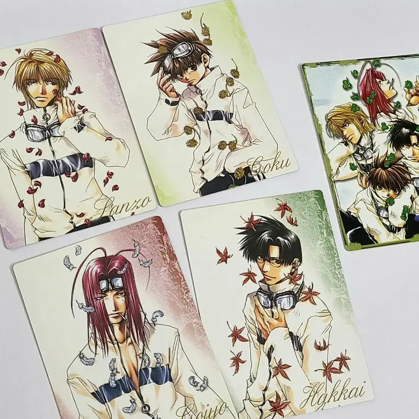 [BUNJANG] 최유기 일러스트 카드 5종 세트 / 최유기 일러스트 카드 5종 세트