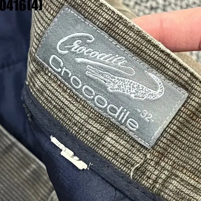 [BUNJANG] Crocodile Brown Corduroy Wide Pants / 32 크로커다일 브라운 코듀로이 와이드 팬츠 0416(4)