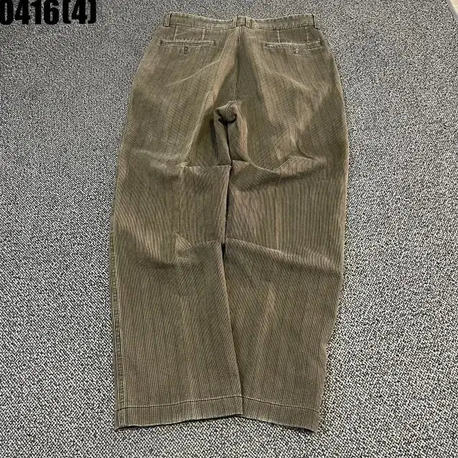 [BUNJANG] Crocodile Brown Corduroy Wide Pants / 32 크로커다일 브라운 코듀로이 와이드 팬츠 0416(4)