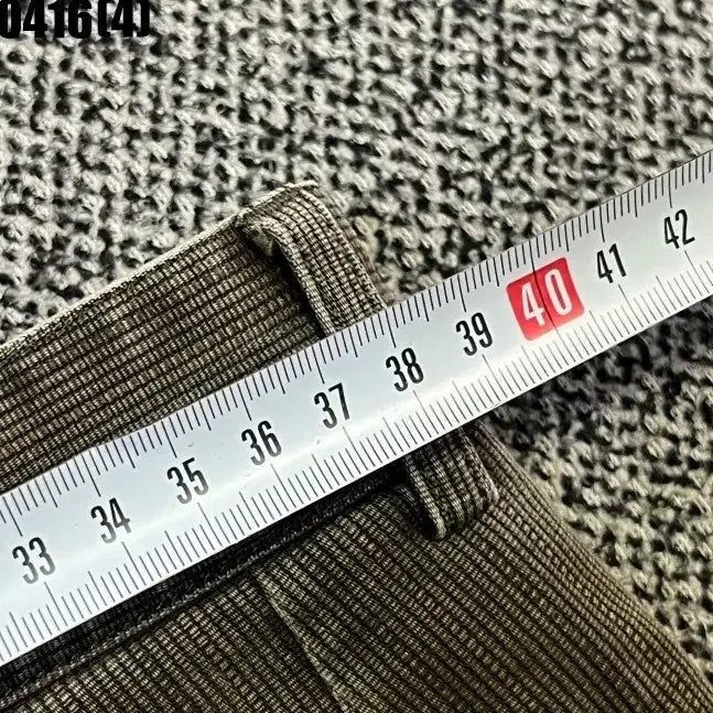 [BUNJANG] Crocodile Brown Corduroy Wide Pants / 32 크로커다일 브라운 코듀로이 와이드 팬츠 0416(4)