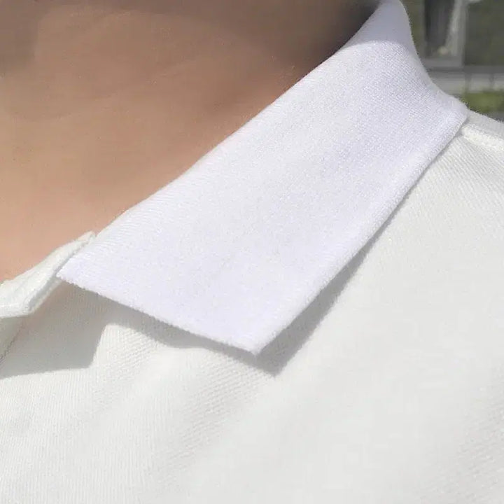 [BUNJANG] [새상품/착샷] 핏 예쁜 빅사이즈 남성 면스판 카라티 (115~130) / [새상품/착샷] 핏 예쁜 빅사이즈 남성 면스판 카라티 (115~120)