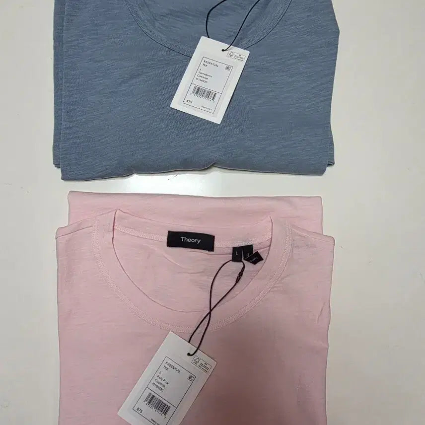 [BUNJANG] Theory Essential Air Slub Cotton T-Shirt L / 띠어리 에센셜 에어 슬럽 코튼 티셔츠 L 105 정가 14만원