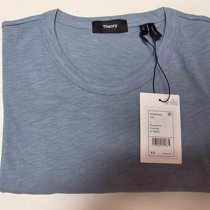 [BUNJANG] Theory Essential Air Slub Cotton T-Shirt L / 띠어리 에센셜 에어 슬럽 코튼 티셔츠 L 105 정가 14만원
