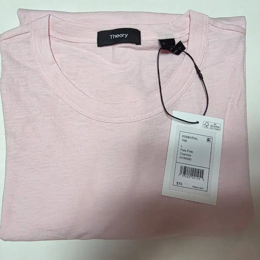 [BUNJANG] Theory Essential Air Slub Cotton T-Shirt L / 띠어리 에센셜 에어 슬럽 코튼 티셔츠 L 105 정가 14만원