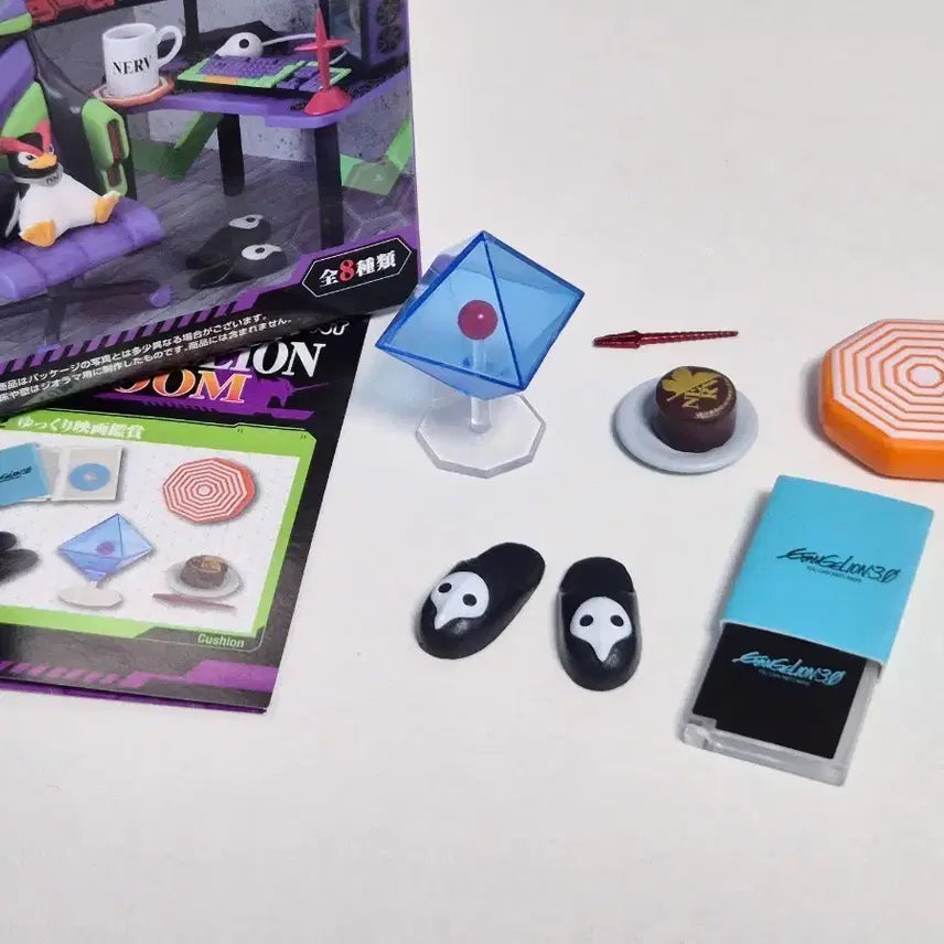 [BUNJANG] Evangelion Room Re-Ment Figure / 에반게리온 룸 리멘트 2번 미니어처 피규어