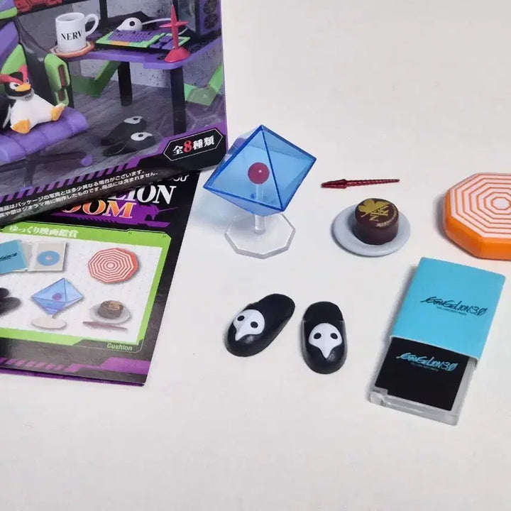 [BUNJANG] Evangelion Room Re-Ment Figure / 에반게리온 룸 리멘트 2번 미니어처 피규어
