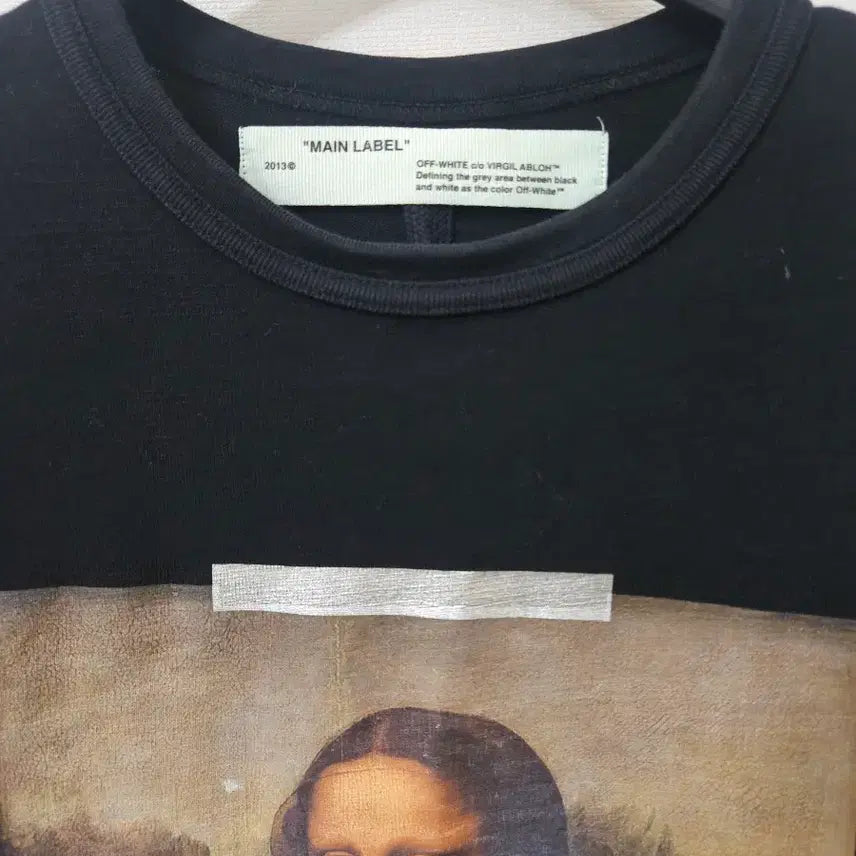 [BUNJANG] Off-White Mona Lisa Long Sleeve T-shirt / 오프화이트 모나리자 롱 슬리브티