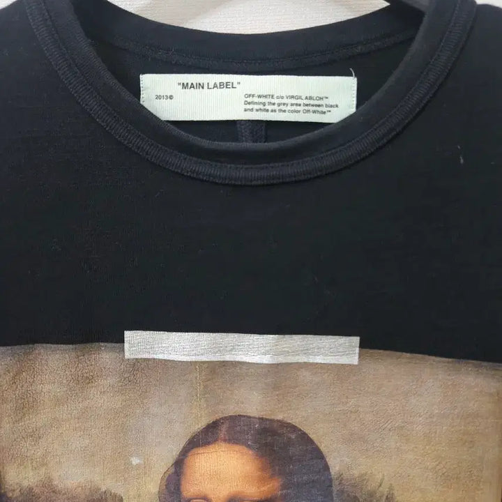 [BUNJANG] Off-White Mona Lisa Long Sleeve T-shirt / 오프화이트 모나리자 롱 슬리브티