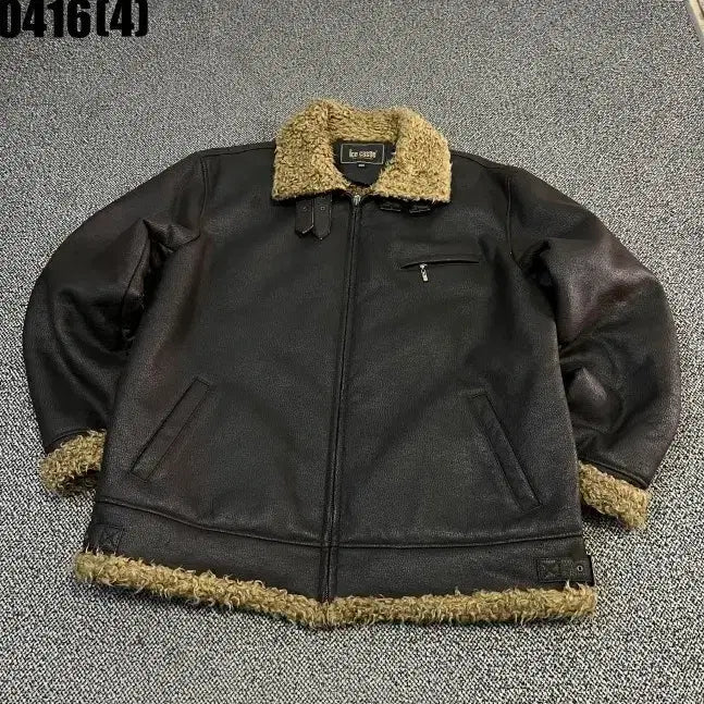 [BUNJANG] 100 Ice Castle Shearling Lined Mustang Jacket / 100 Ice Castle 무스탕 자켓 0416(4)