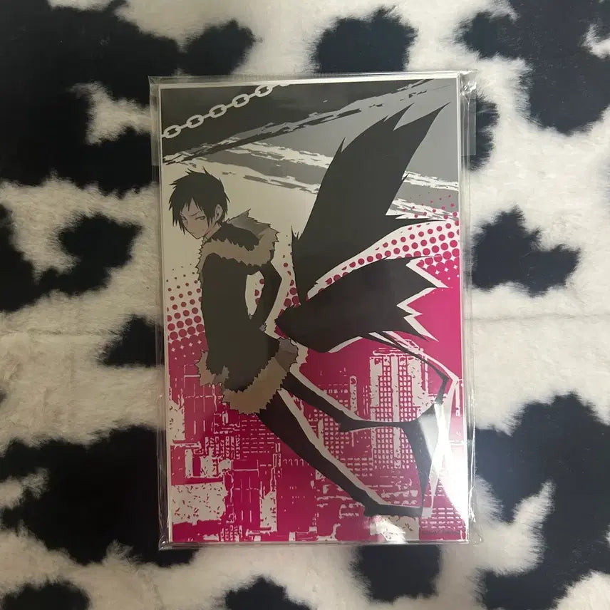 [BUNJANG] Durarara!! Dengeki Bunko Classic Quote Keyring Orihara Izaya / 미개봉) 듀라라라 오리하라 이자야 아크릴 플레이트 / 키링