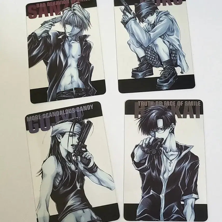 [BUNJANG] Saiyuki Clear Card Set / 최유기 클리어 카드 4종 세트