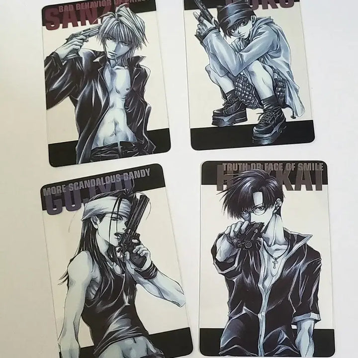 [BUNJANG] Saiyuki Clear Card Set / 최유기 클리어 카드 4종 세트
