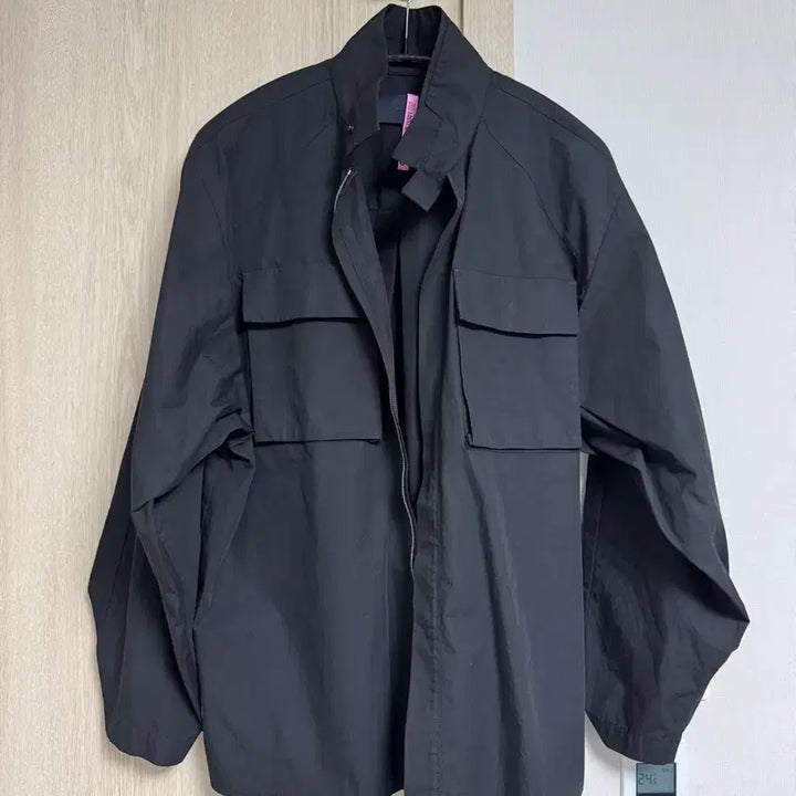 [SOLD OUT] 준지 블랙 하이넥 포켓 셔츠 46