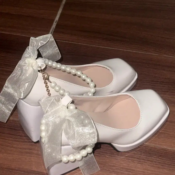 [BUNJANG] Mary Jane Platform Shoes for Rent/Sale / 반택 가능 통굽 메리제인 슈즈 대여 졸사 경성의복 개화기