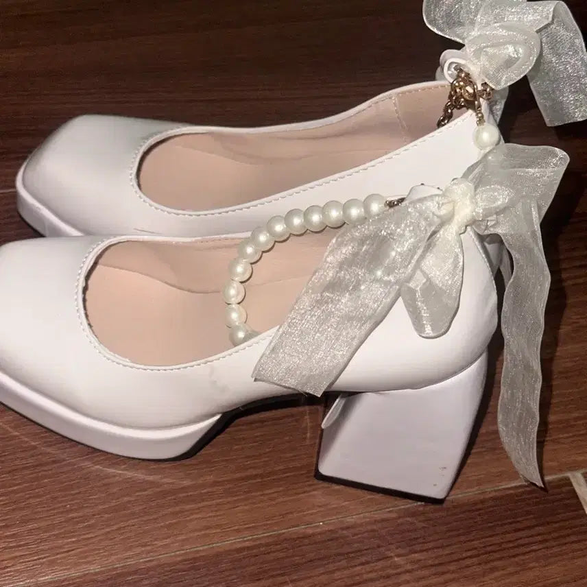 [BUNJANG] Mary Jane Platform Shoes for Rent/Sale / 반택 가능 통굽 메리제인 슈즈 대여 졸사 경성의복 개화기