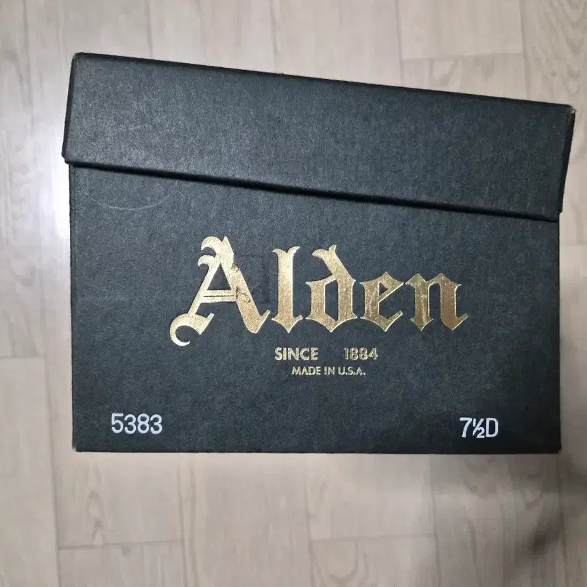 [BUNJANG] Alden 5383 Suede Derby Shoes / 알든 5383 스웨이드 더비 7.5
