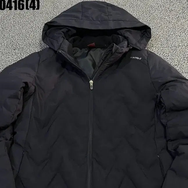 [BUNJANG] Montbell Goose Down Black Hooded Padded Jumper / M 몽벨 구스다운 블랙 후드 패딩 점퍼 0416(4)