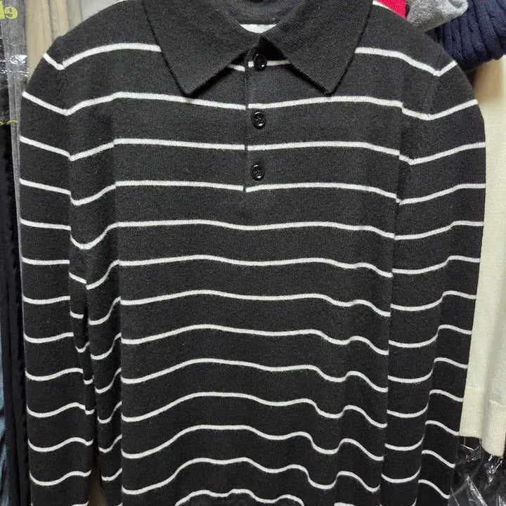 [BUNJANG] Tonywack Stripe Wool Knit / [S] 토니웩 스트라이프 울 니트