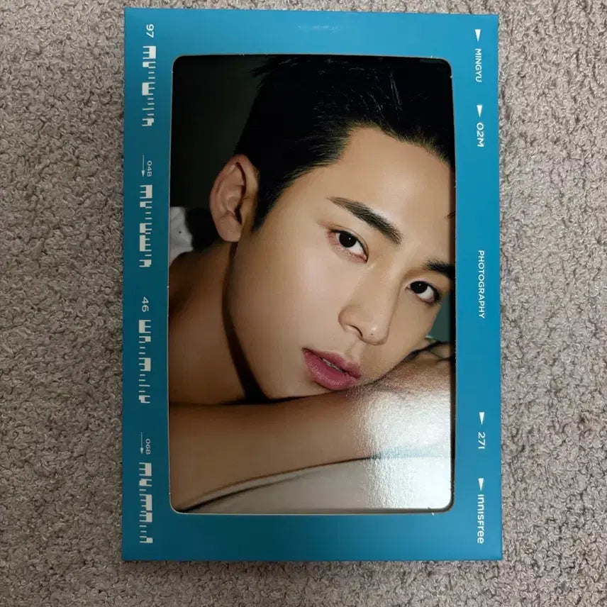 [BUNJANG] Innisfree Mingyu Postcard / 이니스프리 민규 엽서