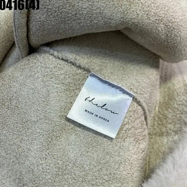 [BUNJANG] THELOW Ivory Fur Crop Jacket / THELOW 아이보리 퍼 크롭 자켓 0416(4)