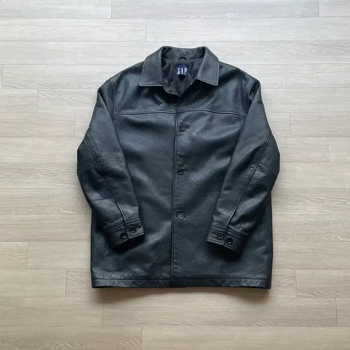 [BUNJANG] Old Gap 90s Leather Car Coat Men&