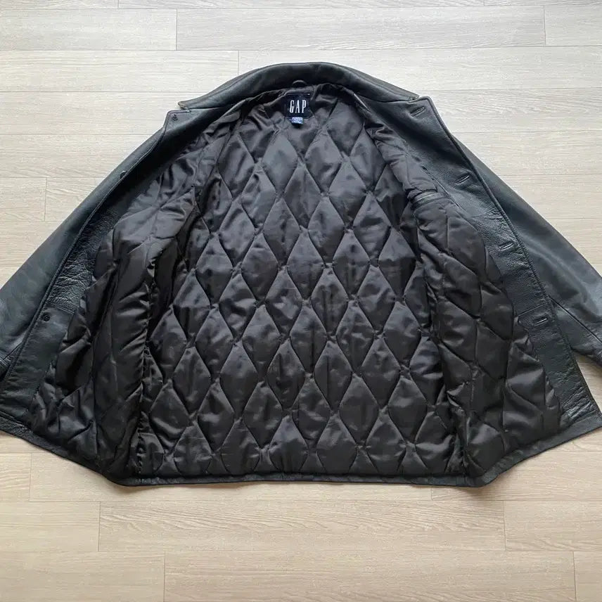 [BUNJANG] Old Gap 90s Leather Car Coat Men&