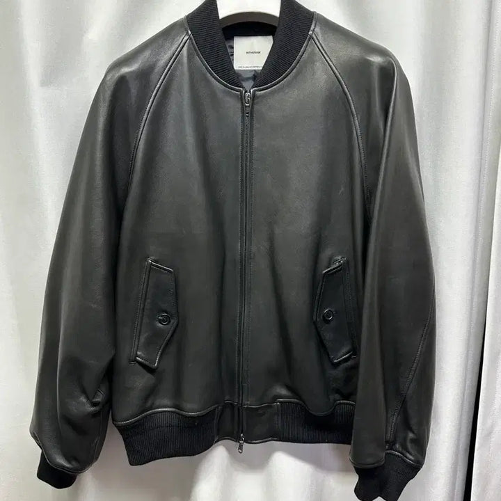 [BUNJANG] In The Raw Leather Naked Blouson / 인더로우 레더 네이키드 블루종