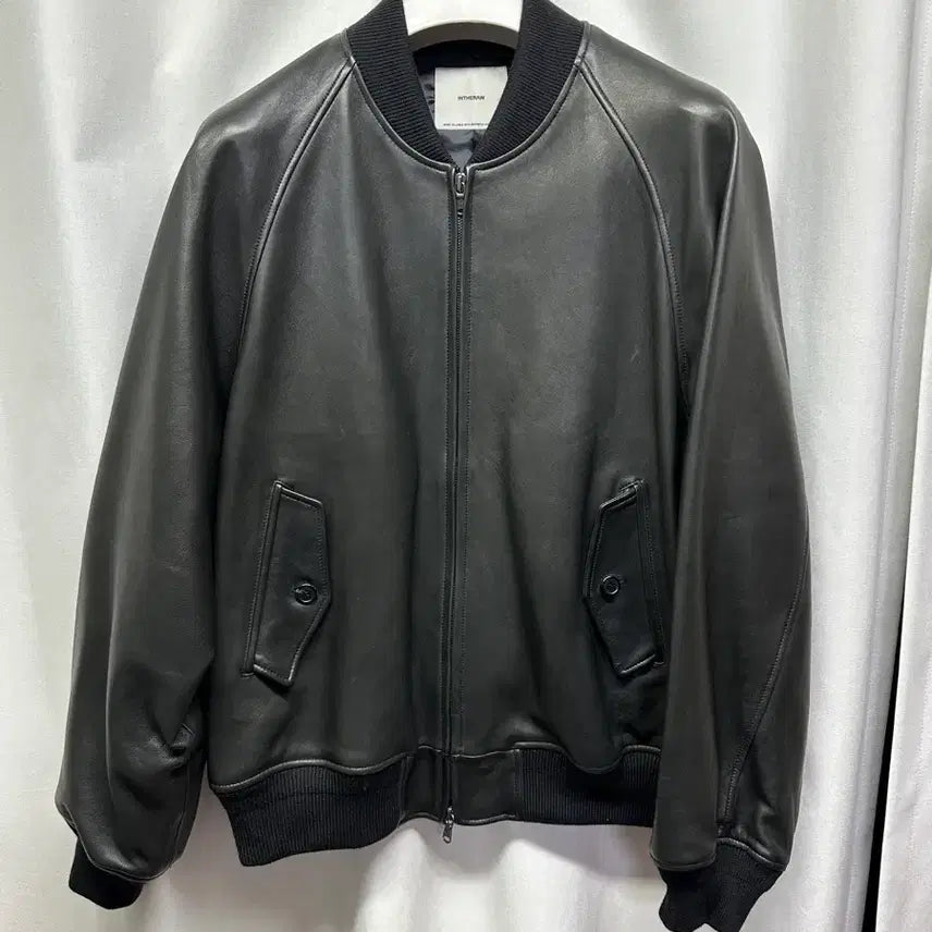 [BUNJANG] In The Raw Leather Naked Blouson / 인더로우 레더 네이키드 블루종