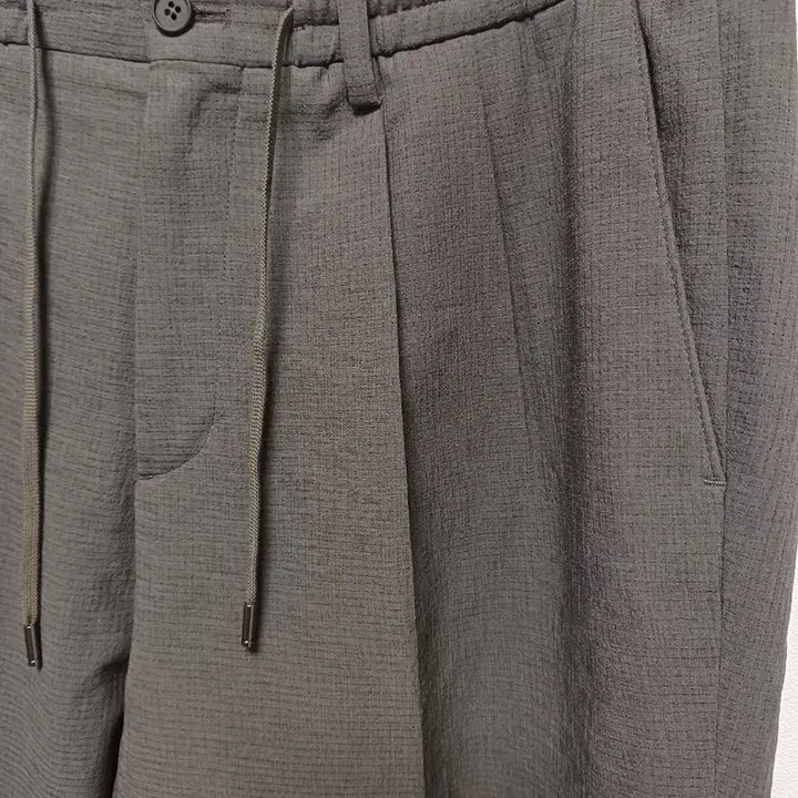 [BUNJANG] Allegri 90s Khaki Brown Polyester 100% Cool Material Pants / 알레그리 팬츠 90사이즈