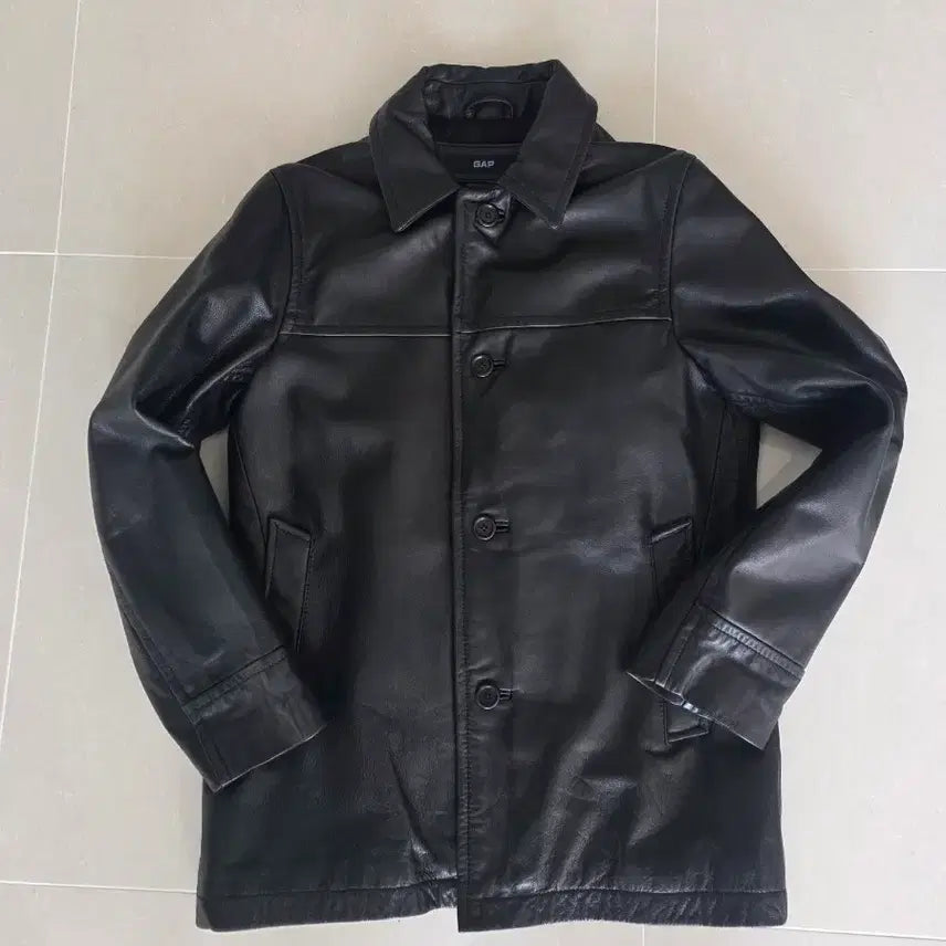 [SOLD OUT] 올드 갭 레더 카코트