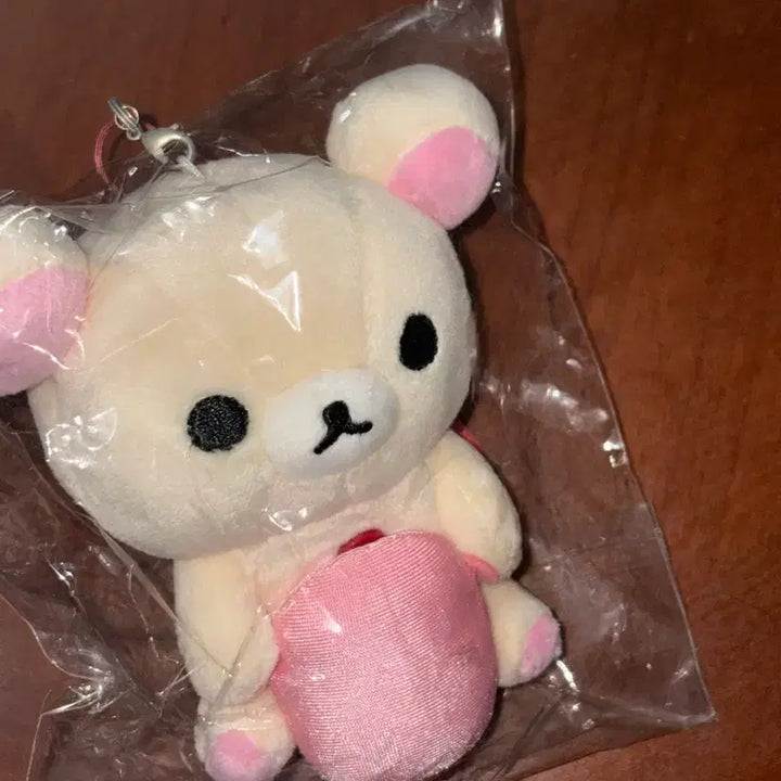 [BUNJANG] Kori Rakuma Pink Cushion Doll / 고전 코리락쿠마 인형 핑크 방석 안아 ~