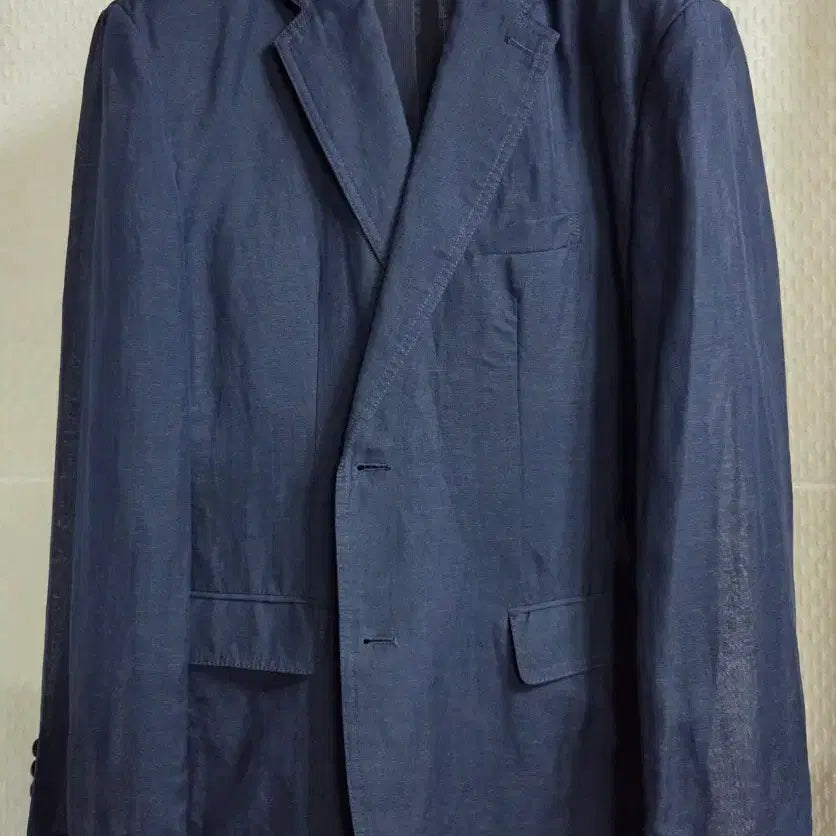 [SOLD OUT] 트래드 클럽 네이비 린넨 자켓 110
