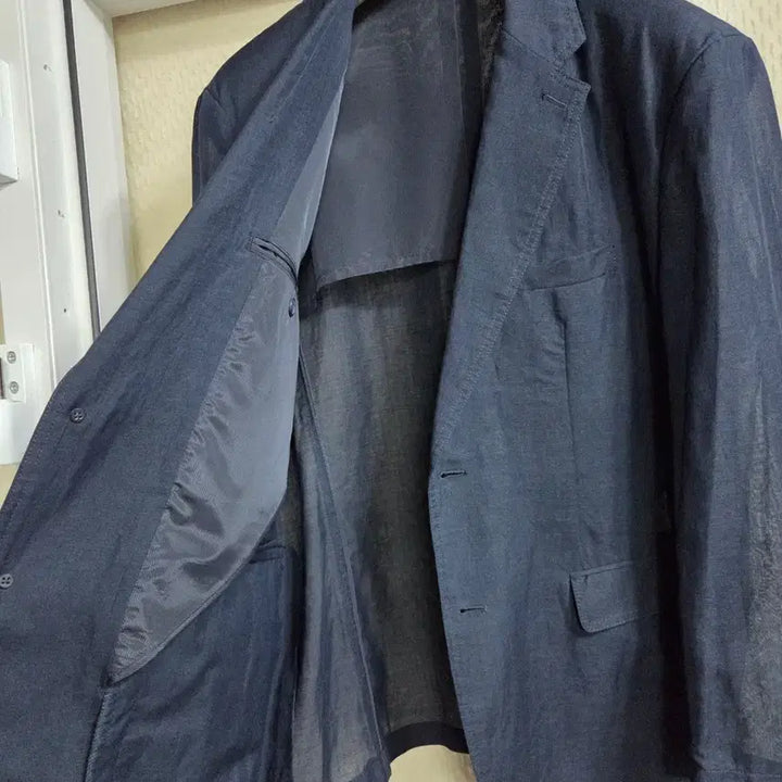 [SOLD OUT] 트래드 클럽 네이비 린넨 자켓 110