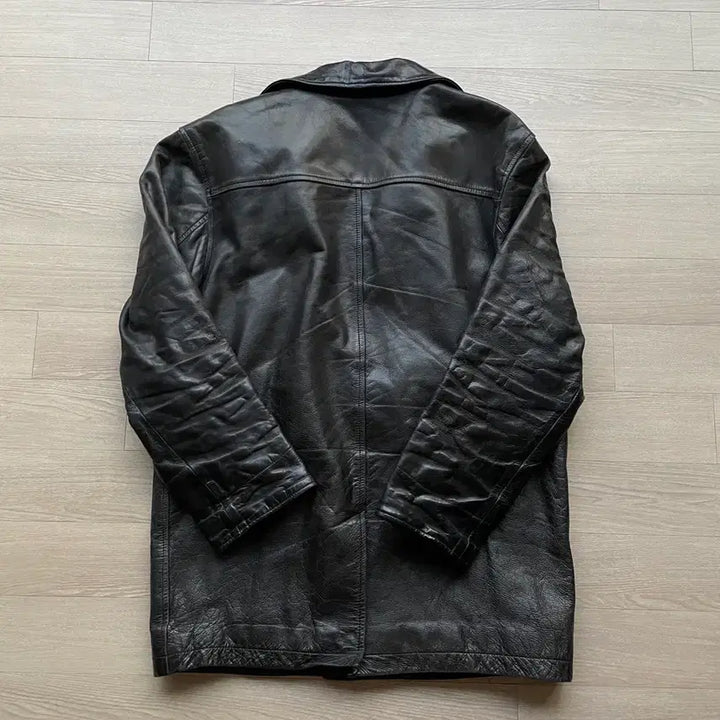 [BUNJANG] Gap 90s Leather Car Coat / [M] 90s 올드갭 레더 카코트 gap carcoat