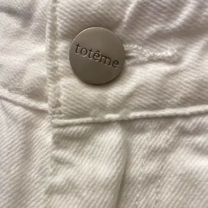 [BUNJANG] Toteme Barrel Leg White Jeans / Toteme 베럴 레그 화이트진  44~55