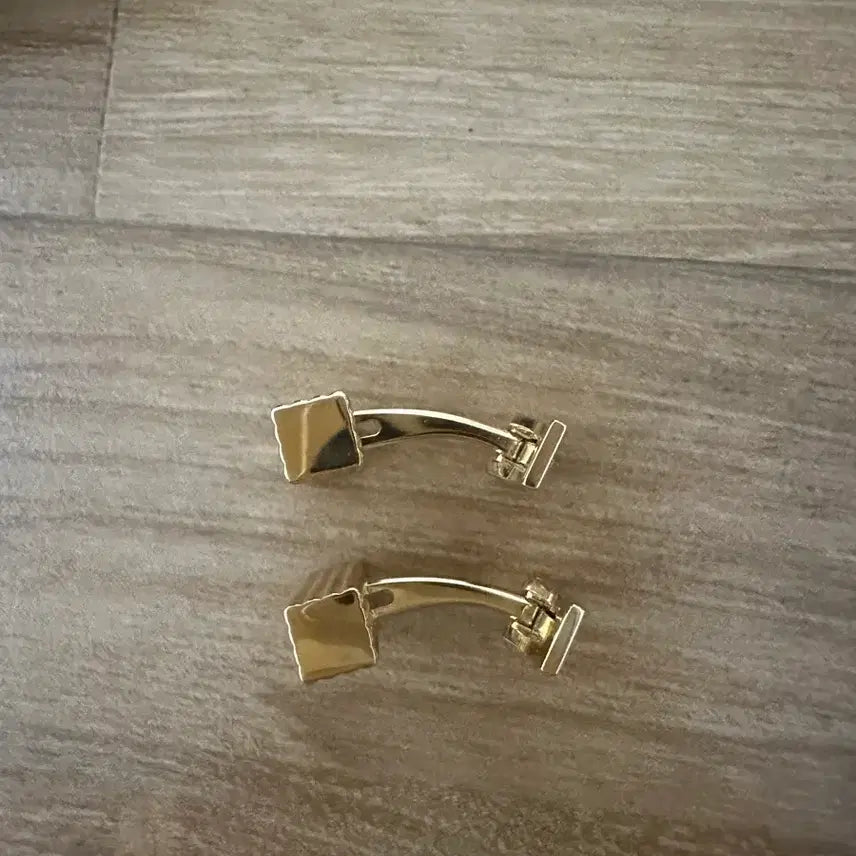 [BUNJANG] S.T. Dupont Gold Cufflinks / 희귀템-에스티 듀퐁 금장 커프스