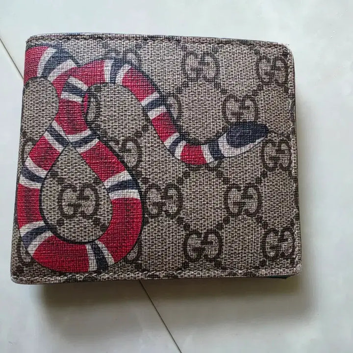 [BUNJANG] Gucci GG Snake Bi-fold Wallet / 구찌 GG 스네이크 반지갑