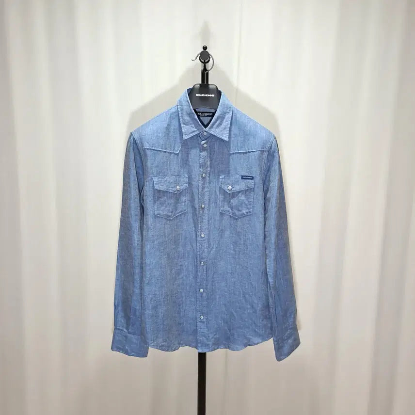 [BUNJANG] Dolce &amp; Gabbana Western Shirt / (새제품) 돌체앤가바나 웨스턴 셔츠 M B765