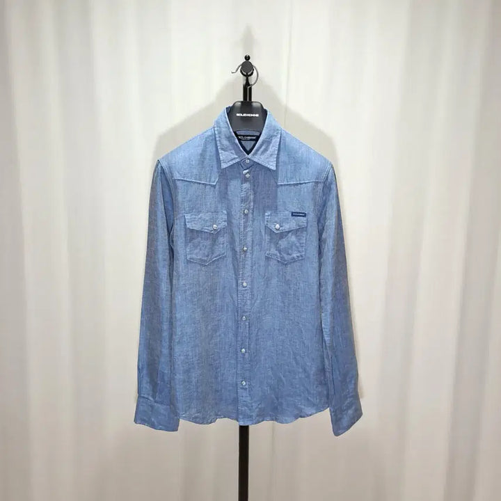 [BUNJANG] Dolce &amp; Gabbana Western Shirt / (새제품) 돌체앤가바나 웨스턴 셔츠 M B765
