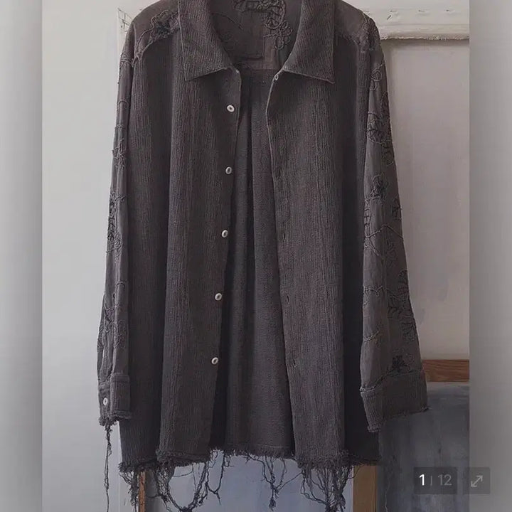 [BUNJANG] Naaanaaa Dying Flower Shirt / [새상품] 나아나나 다잉 플라워 셔츠