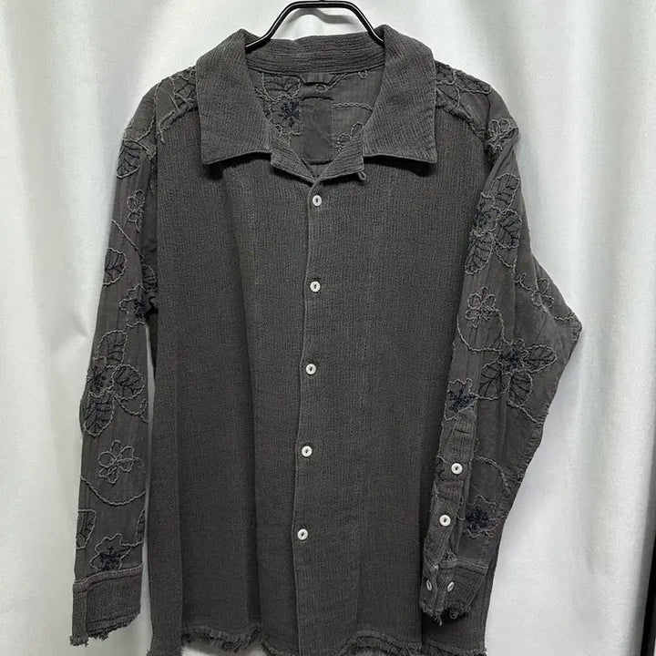 [BUNJANG] Naaanaaa Dying Flower Shirt / [새상품] 나아나나 다잉 플라워 셔츠