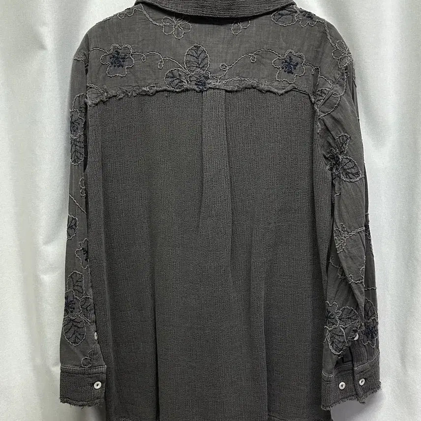 [BUNJANG] Naaanaaa Dying Flower Shirt / [새상품] 나아나나 다잉 플라워 셔츠