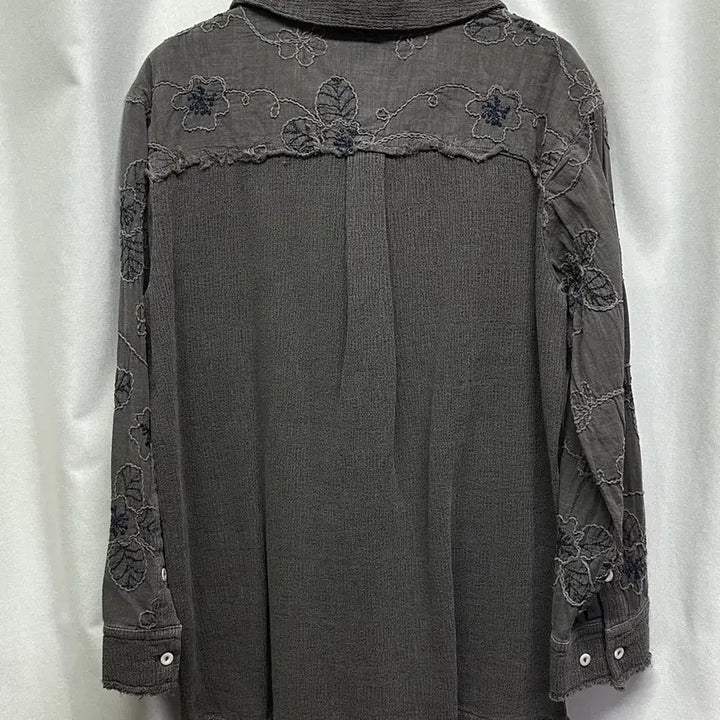 [BUNJANG] Naaanaaa Dying Flower Shirt / [새상품] 나아나나 다잉 플라워 셔츠