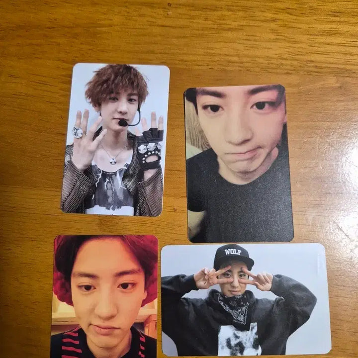 [SOLD OUT] EXO 찬열 포토카드 4장 세트